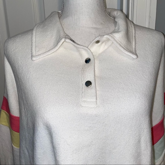 NWT Wildfox Candy Stripe Miami Polo - Picture 2 of 8